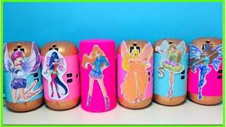 Winx Club Perilerinden Ne Çıkarsa Elsa Anna Barbie Kombin Yapma Kıyafet Giydirme Oyunu