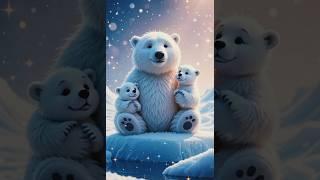 Watch These Polar Bears Celebrate Father's Day! #shorts #fathersday