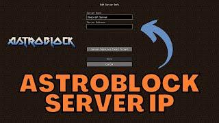 Minecraft Astroblock Server IP Address