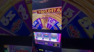 MASSIVE Wheel of Fortune Gold Spin Winner! #slots #casino #gambling #lasvegas #fun