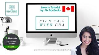 How To File T4's with CRA using Webforms