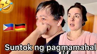 Pinoy bakit sinuntok ng misis na German?  Hindi  tapus bagong Apartment  Filipino German Family