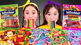 Hitschler candy party Mukbang 히츨러 캔디 파티 먹방 JiniYum 지니얌