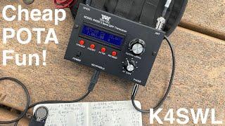 Amazing QRP POTA fun with my $120 TEN-TEC R4020!