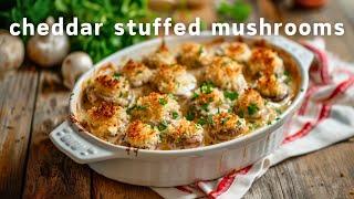 How to make LONGHORN STEAKHOUSE'S | Cheddar Stuffed Mushrooms