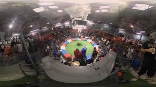 Watch a 360 view of a cockfighting match in Puerto Rico