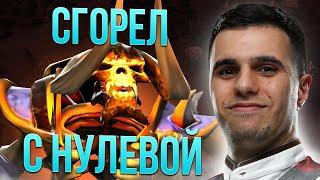 Версута сгорел на габена с нулевой | Нарезки версуты Dota 2