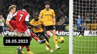 Арсенал Вулверхэмптон ОБЗОР. АПЛ МАТЧ дня Arsenal Wolves Premier League. Все голы, all goals. EPL