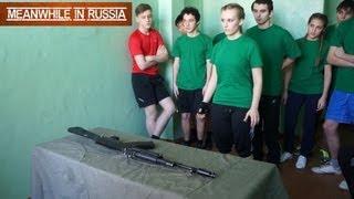 AK-74: Fast Assembly & Disassembly In Russian School