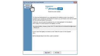 Setting up Xtracta