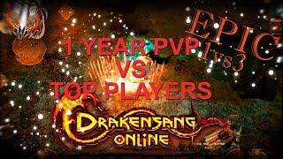1 YEAR OF PVP VS TOP PVP PLAYERS - Drakensang Online PvP