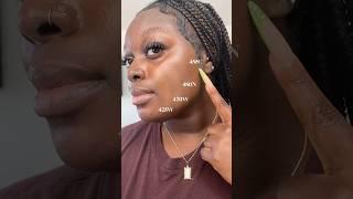 Shade matching concealer for dark skin  Trying Fenty’s new We’re Even Concealer #beauty #makeup