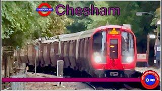 Trains and Views at Chesham Station! - London Underground (25/09/2024)