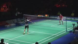 Lin Dan right-handed Nice Angle: great to analyse footwork!