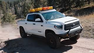 RCI R&D - 2ND Gen Tundra Roof Rack Trail Test