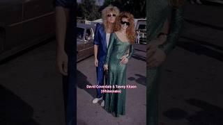 David Coverdale & Tawny Kitaen (ex wife) #DavidCoverdale #Whitesnake #shorts #rockstar