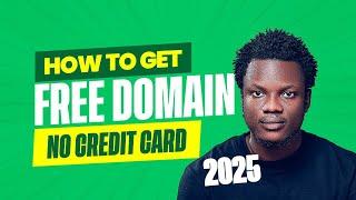 How To Get A FREE Domain Name 2025 (% Working)