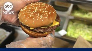 1 dead, 49 sickened in E. coli outbreak linked to McDonald's Quarter Pounders: CDC