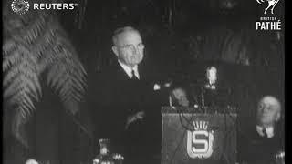 President Truman speaks during the Korean War (1951)