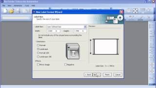 BarTender Barcode and Label Design Software - Label Page Setup Video