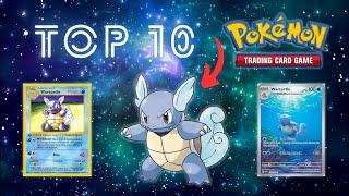 Top 10 EXPENSIVE Wartortle Pokemon Cards  🪽 #top10 #pokemon #wartortle