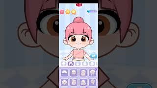 Chibi Doll Dress Up Gamesplay part1 #epicfails #coloring #fun #doll #funnyshorts #chibidollfun
