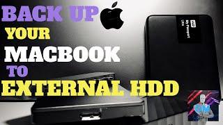 how to backup MacBook Pro to a Hard Drive