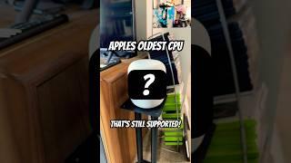 Apple’s oldest supported CPU is what?! #techretro #apple #tech #mac #iphone #ipad