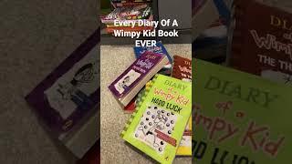 Every Diary Of A Wimpy Kid Book EVER