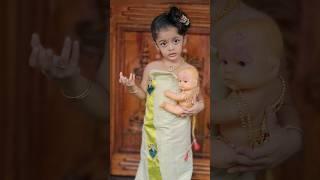 Rangannaa...shall I ? #baby #youtubeshorts #youtube #makeover #babygirl #kerala #traditional