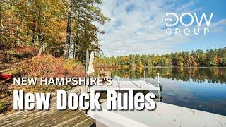 New Hampshire | New Dock Rules Explained