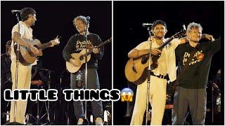 Niall Horan & Ed Sheeran singing LITTLE THINGS in Dublin