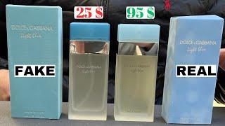 Fake vs Real Dolce & Gabbana Light Blue Perfume / How to spot fake Dolce & Gabbana Light Blue