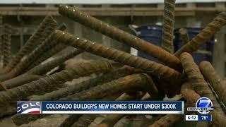 Colorado builder's new homes start under $300K