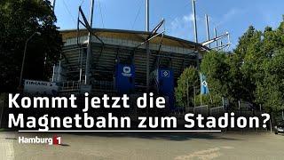 Magnetbahn zwischen Stellingen und Volksparkstadion im Gespräch - Kommt sie schon zur EM 2024?