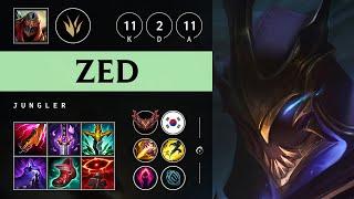 Zed Jungle vs Viego: Legendary - KR Grandmaster Patch 14.24