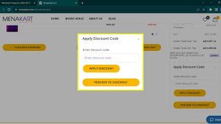 How to apply Menakart Discount Code