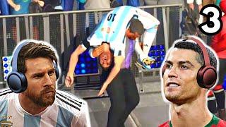 Messi & Ronaldo FIGHT Mourinho & Zlatan!