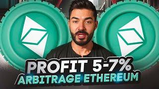 How I Earn 30.000$ In A Day? | Arbitrage Crypto/Ethereum Arbitrage / [5-7% From 1 Circle]