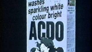 Acdo Washing Powder - 1980's UK Advert