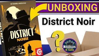 District Noir |  Unboxing 2 Personen Spiel von Game Factory | DieHausis B-Seite