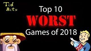 TidBits: Top 10 Worst Games of 2018