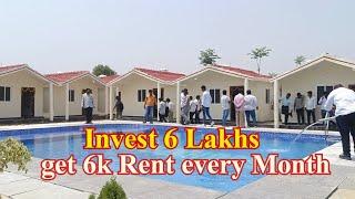 Plots for sale in Hyderabad [ Just 6 Lakhs only get 6k rent every month ]