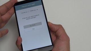 LG G3 - Hard Reset With Button Combo