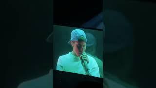 Justin Bieber performing live “Off my face” at Justice Tour show in Indianapolis #shorts