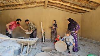 Plastering Progress and a Traditional Feast ️