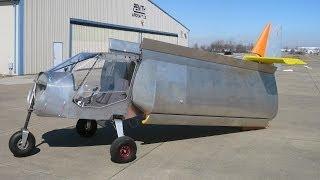 Folding Wings Option for storage and trailering: Zenith STOL CH 750 light sport utility kit plane