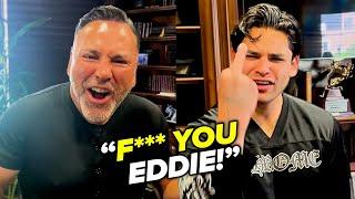 De La Hoya & Ryan Garcia team up for EPIC CLAP BACK on "LIAR" Eddie Hearn!