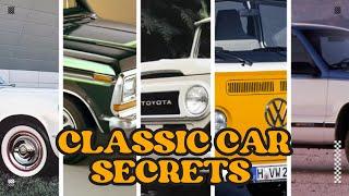 Secrets of Your Favorite Classic Cars | Iconic Models & Untold Stories