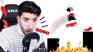 تغلط في الصراخ تأكل فلفل حار جدا  في لعبة الصراخ | scream hero